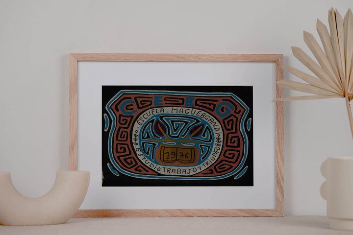 Vintage School Shield Dated Mola