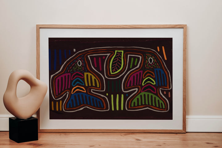 Classic Multi-Color Hummingbird Kiss Mola