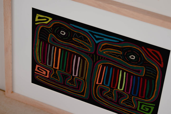 Classic Rainbow Colors Buzzard Bird Mola