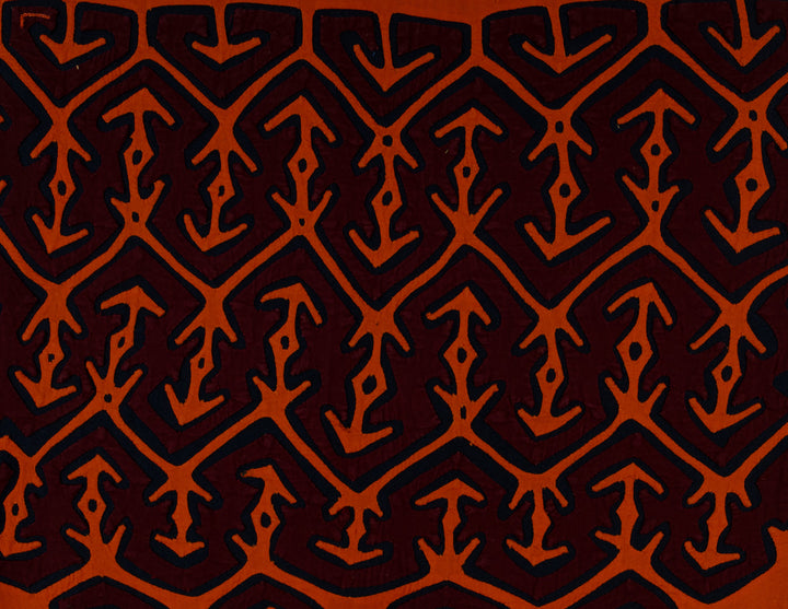 Classic Design Orange Former Blouse Mola (Copy)