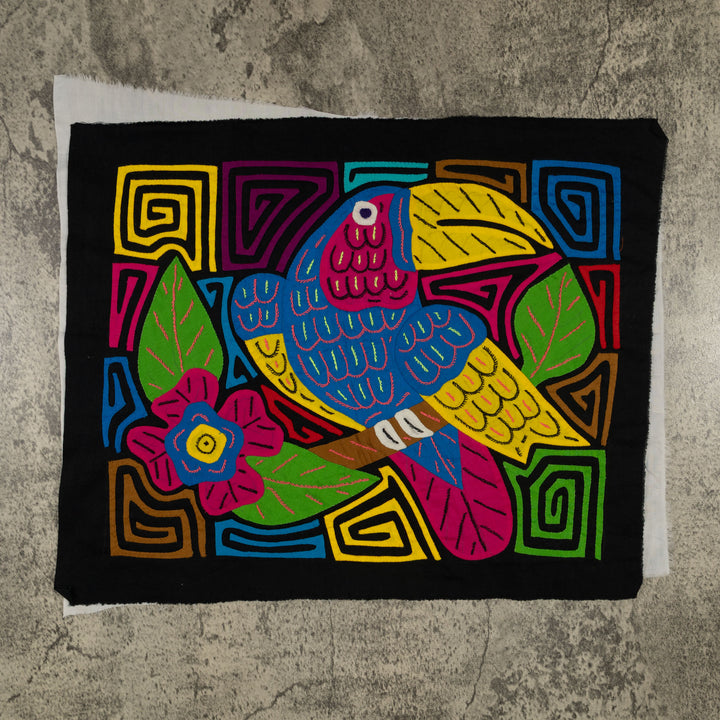 Fantasy Red Blue And Yellow Toucan Bird Mola