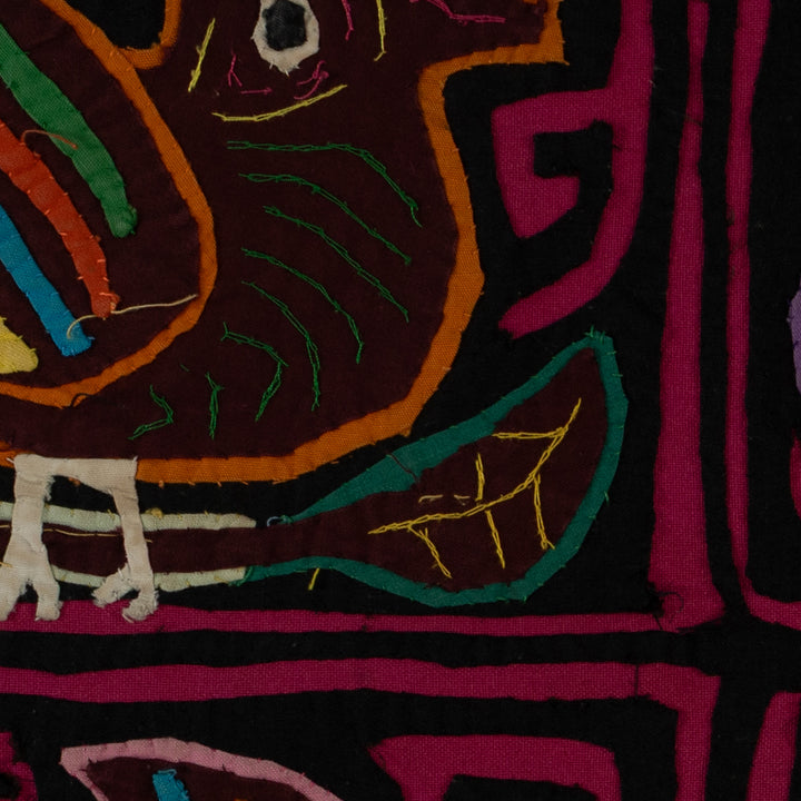 Black And Rosada Wildlife Pigeon And Fish Mola