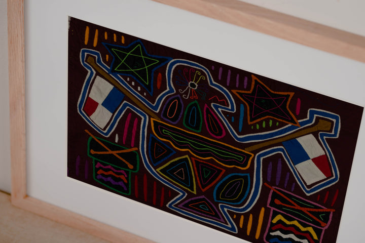 Multi-Color Patriotic Flag Mola