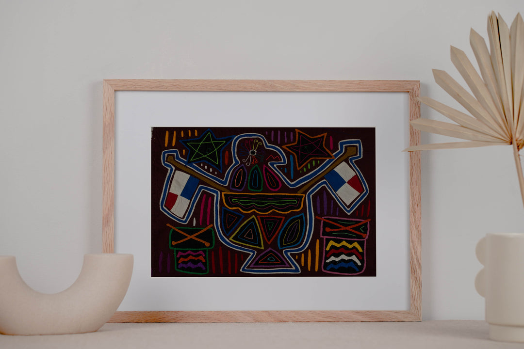 Multi-Color Patriotic Flag Mola