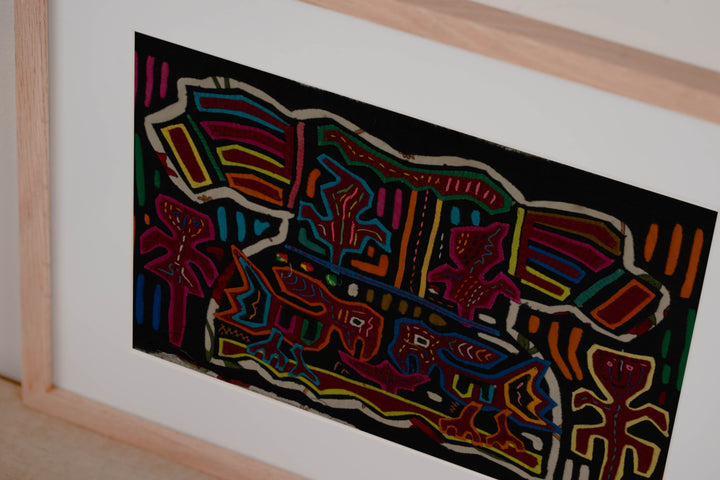 Multi-Color Little Girl Dress Mola (Copy)