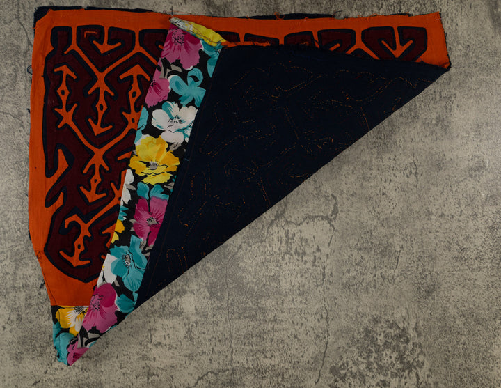 Classic Design Orange Former Blouse Mola (Copy)