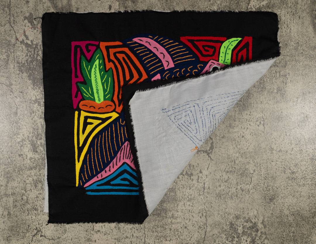 Fantasy Pink And Blue Dolphin Mola