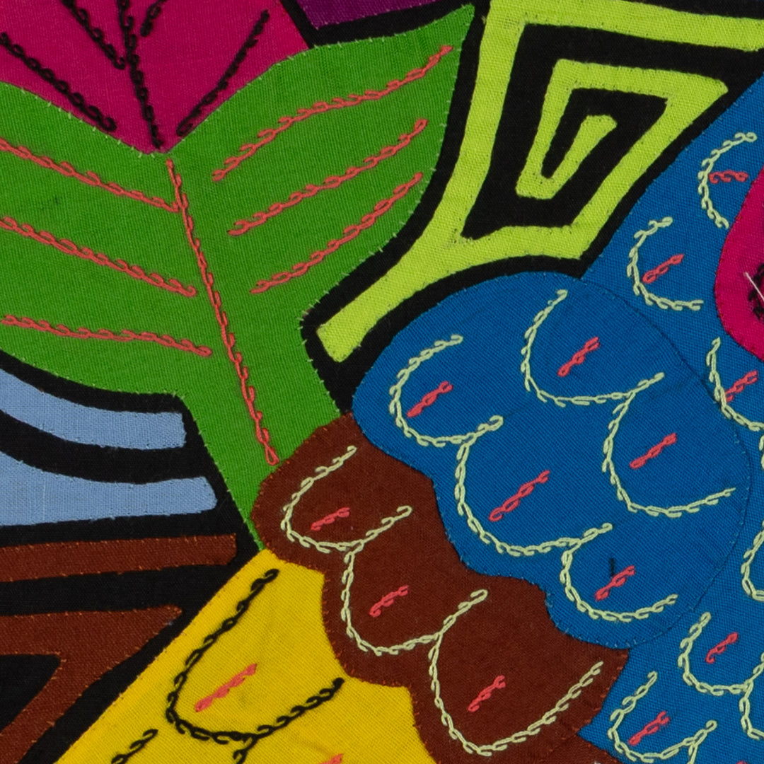 Fantasy Blue And Yellow Toucan Parrot Bird Mola