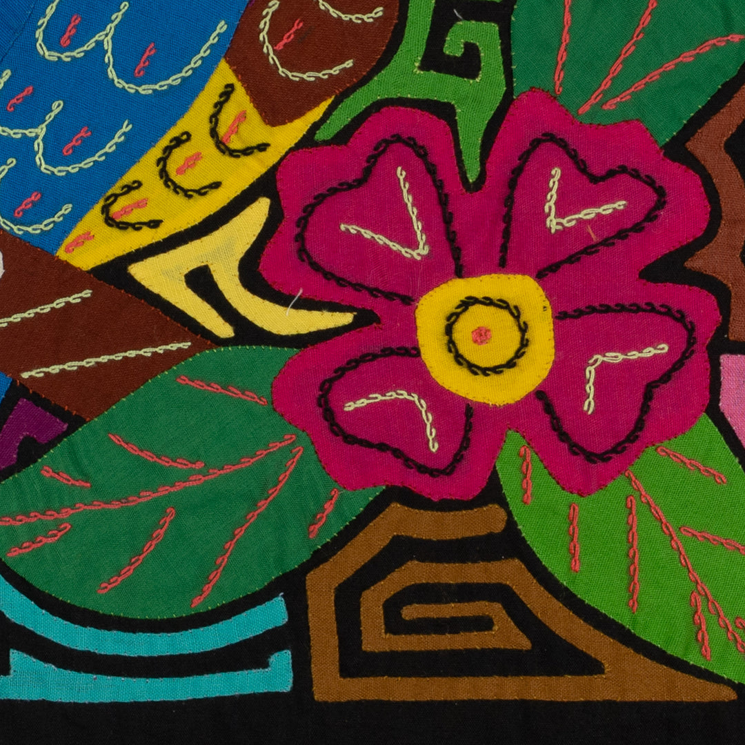 Fantasy Blue And Yellow Toucan Parrot Bird Mola