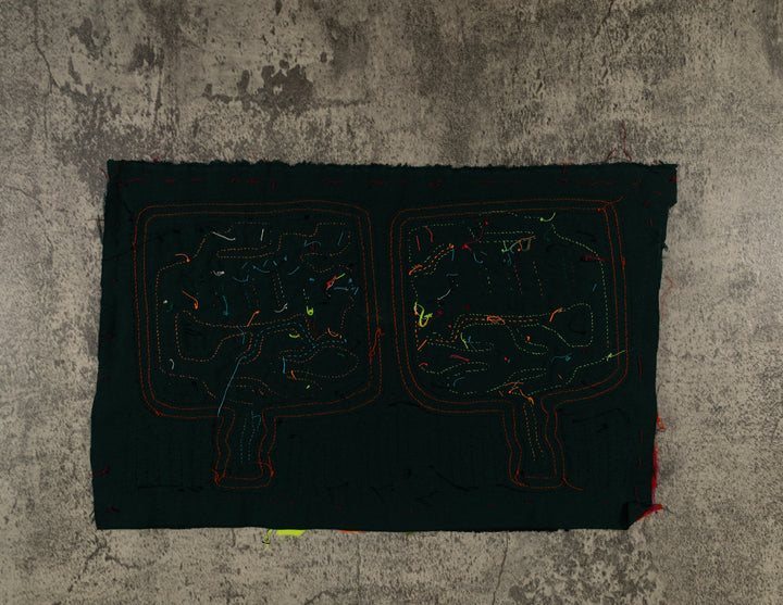 Rainbow Colors Tree Squirrel Mola