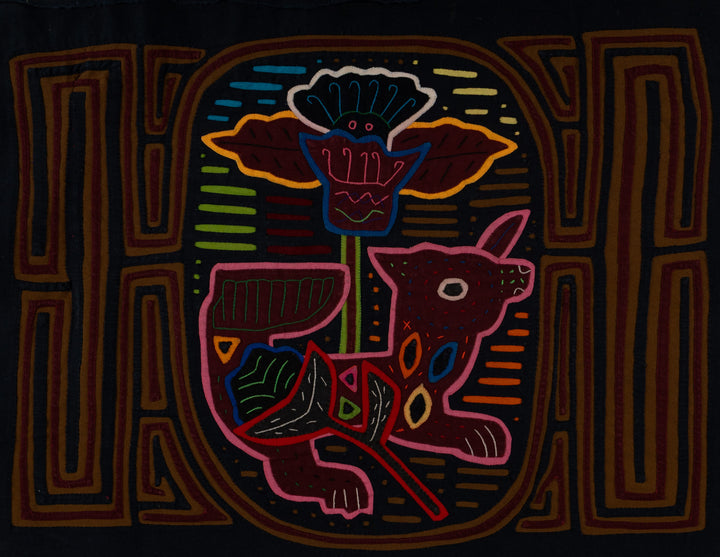 Classic Design Black And Brown Puppy Dog Mola