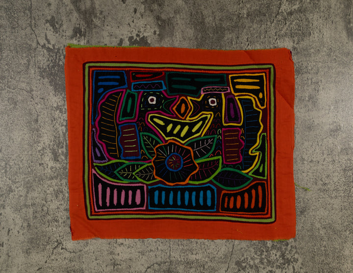 Rainbow Colors Lovebird Mola