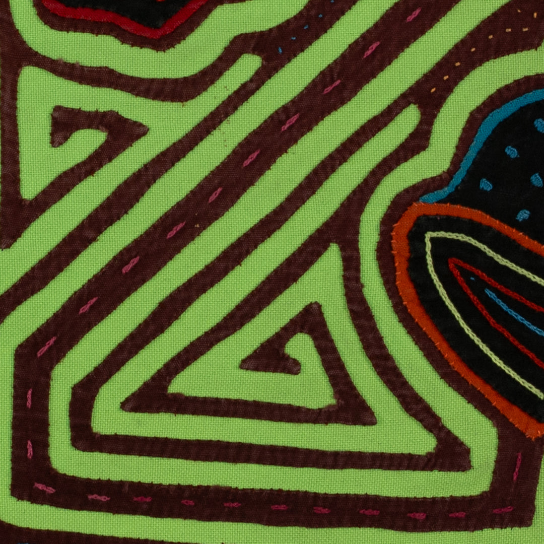 Maroon And Green Strawberry Fruit Mola