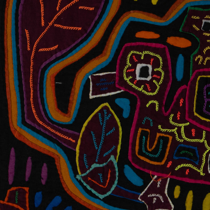 Multi-Color Mother Duck With Chick Mola