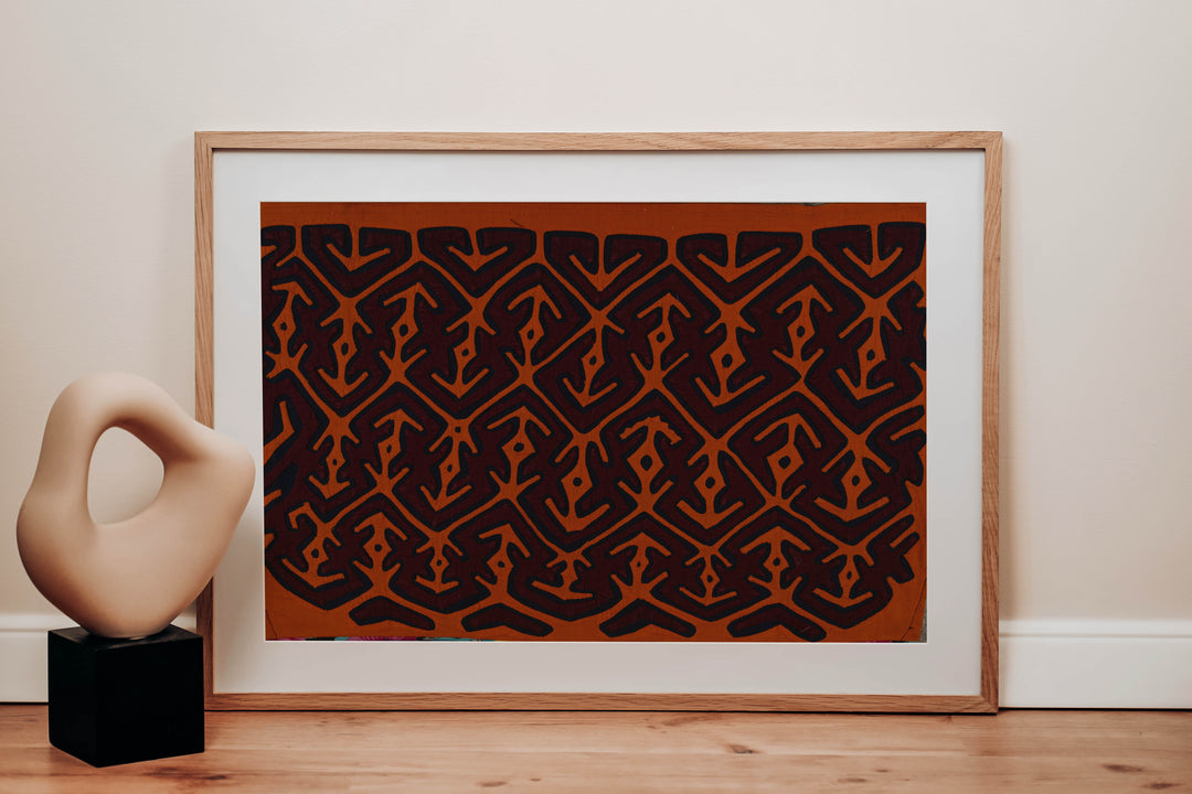 Classic Design Orange Former Blouse Mola