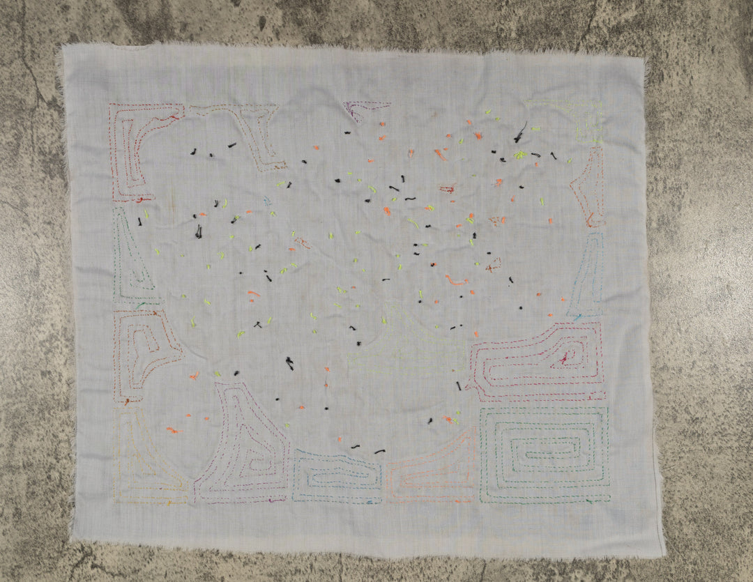 Fantasy Red Yellow And Orange Two Toucan Bird Mola