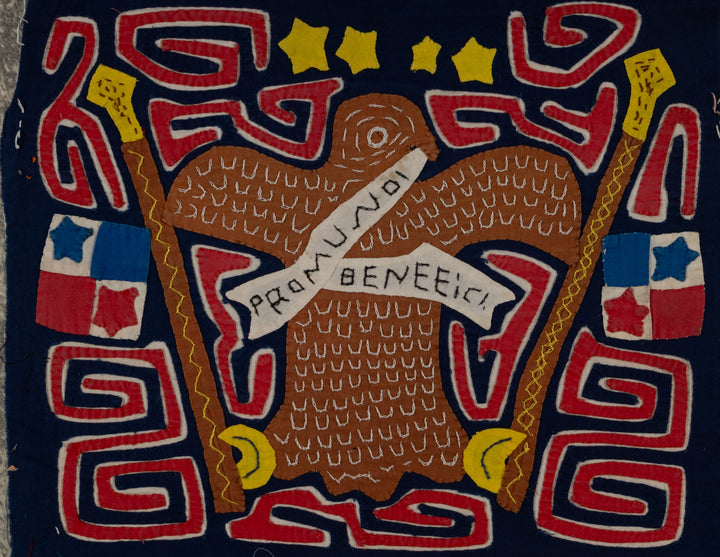 Vintage Red White And Blue Patriotic Flag Mola