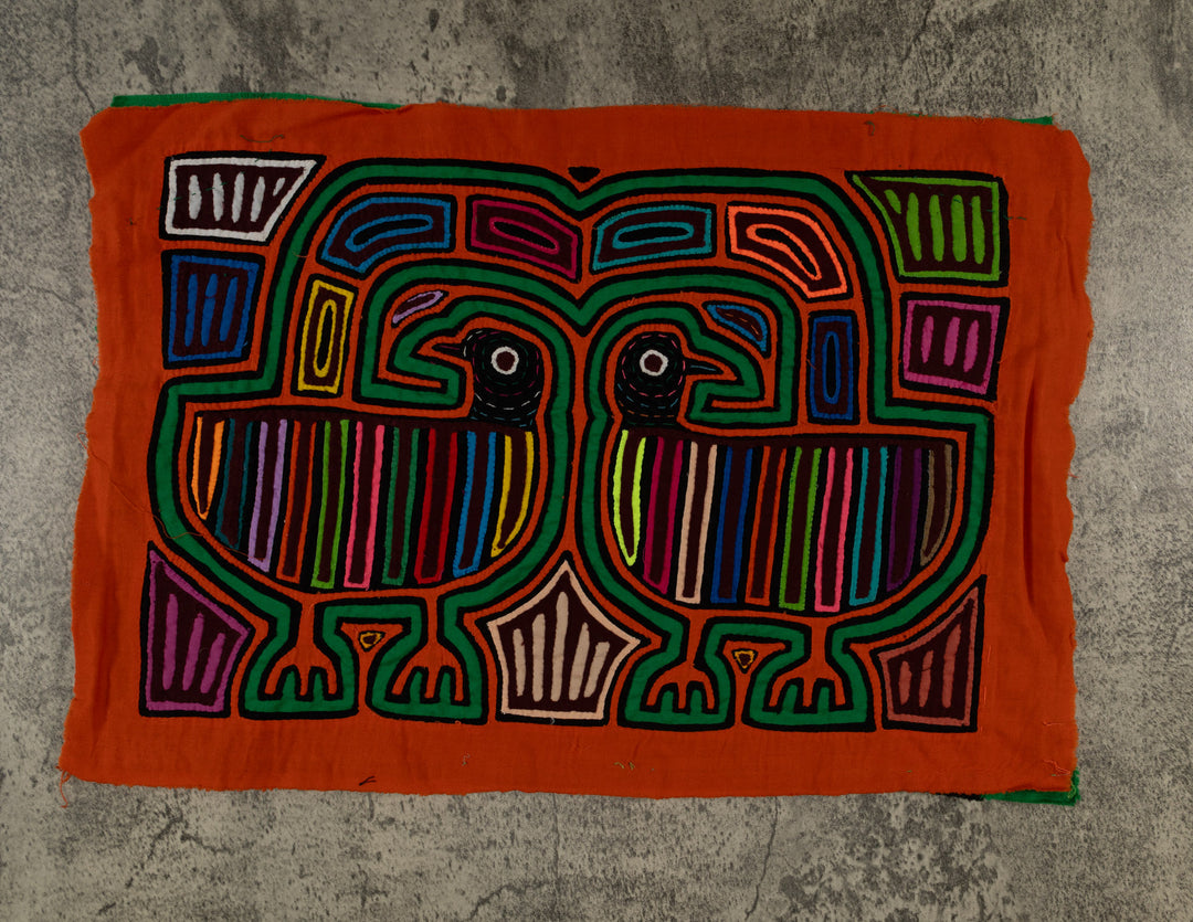 Orange And Green Tale Of Two Tails Mola