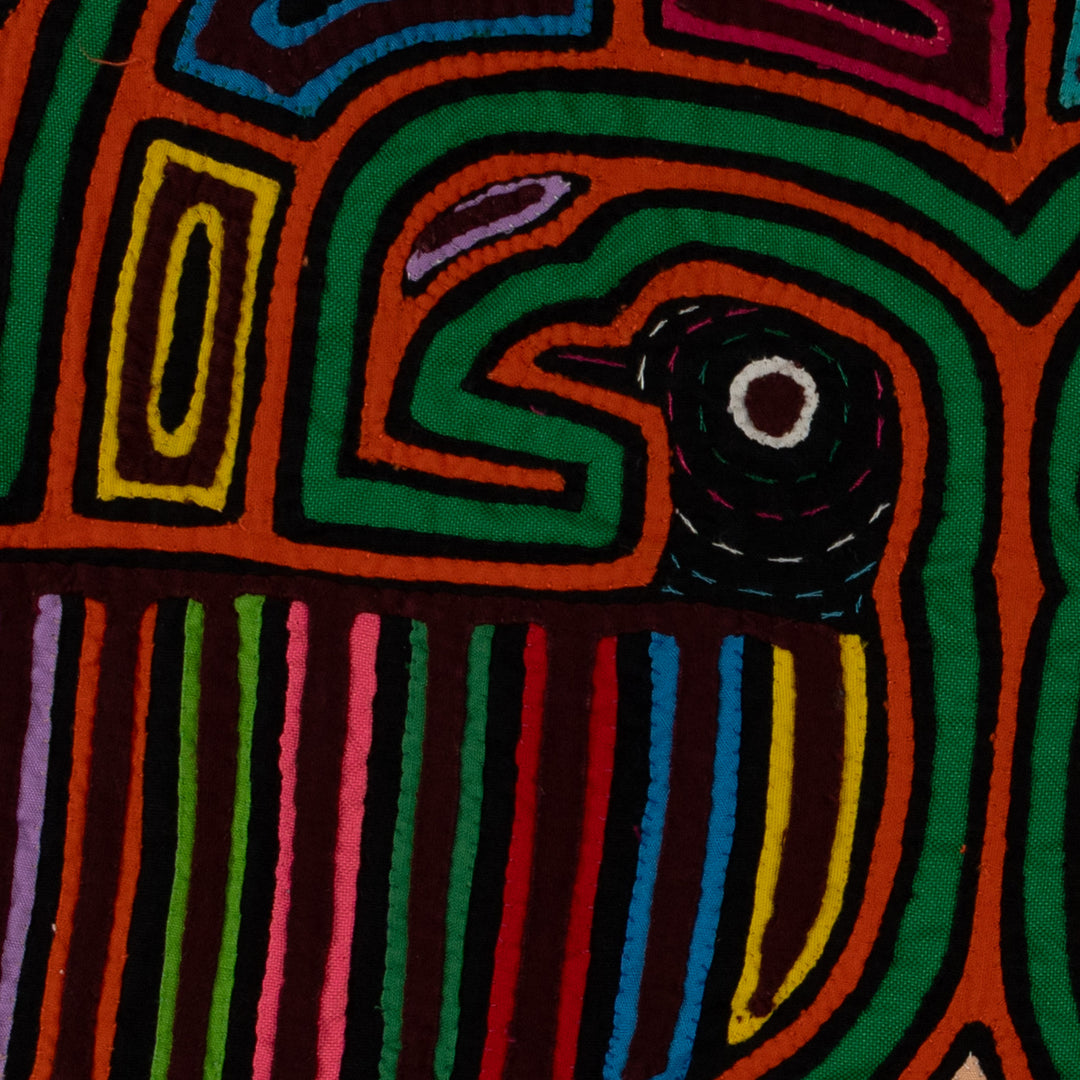 Orange And Green Tale Of Two Tails Mola