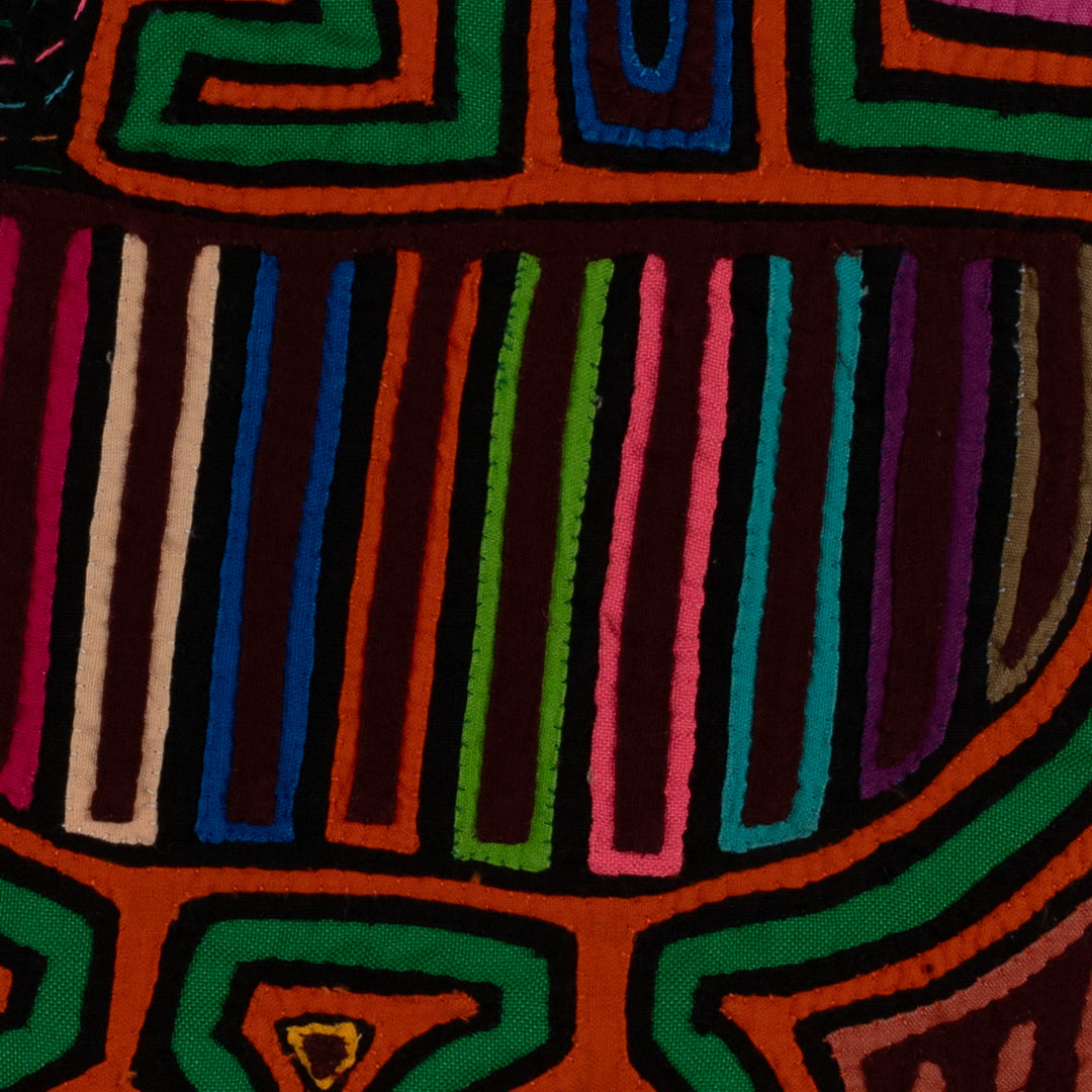 Orange And Green Tale Of Two Tails Mola