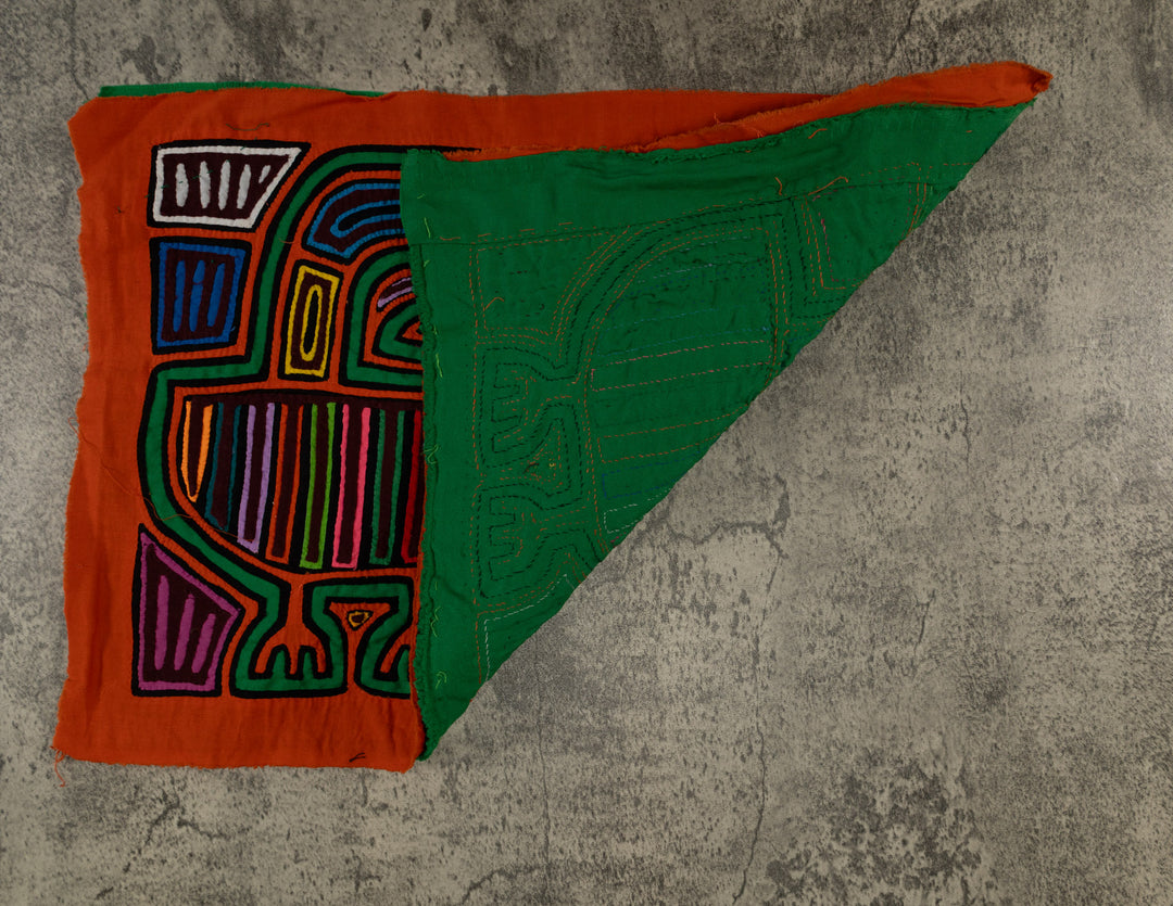 Orange And Green Tale Of Two Tails Mola