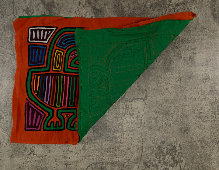 Orange And Green Tale Of Two Tails Mola