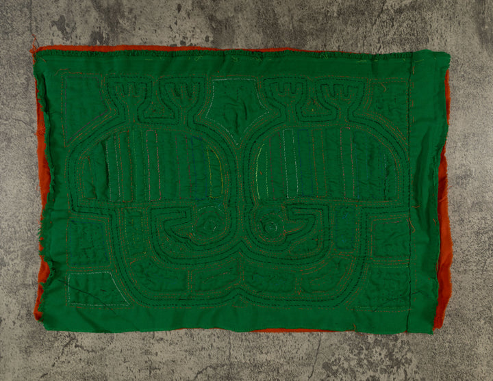 Orange And Green Tale Of Two Tails Mola