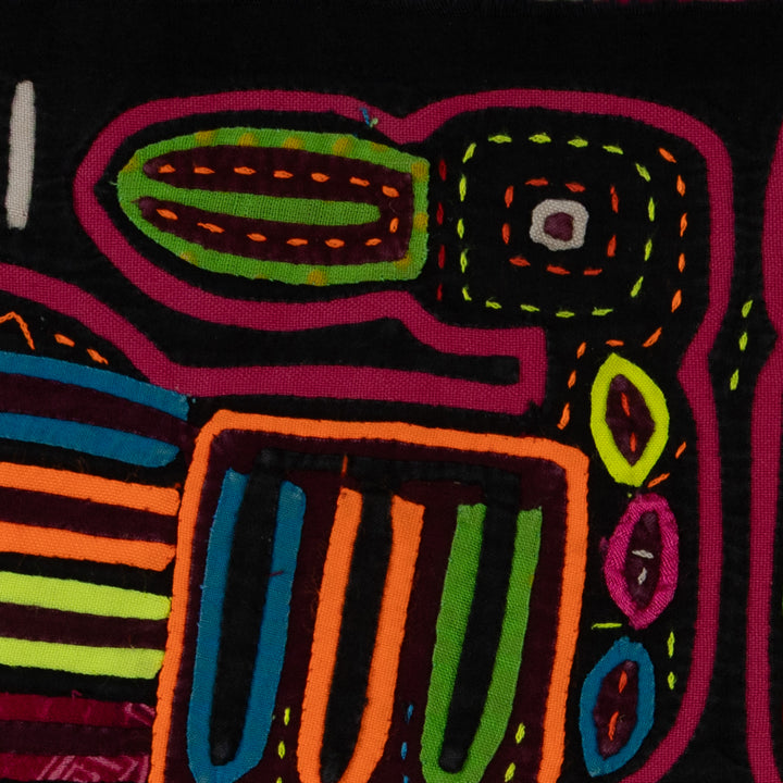 Rainbow Colors Toucan Bird Mola