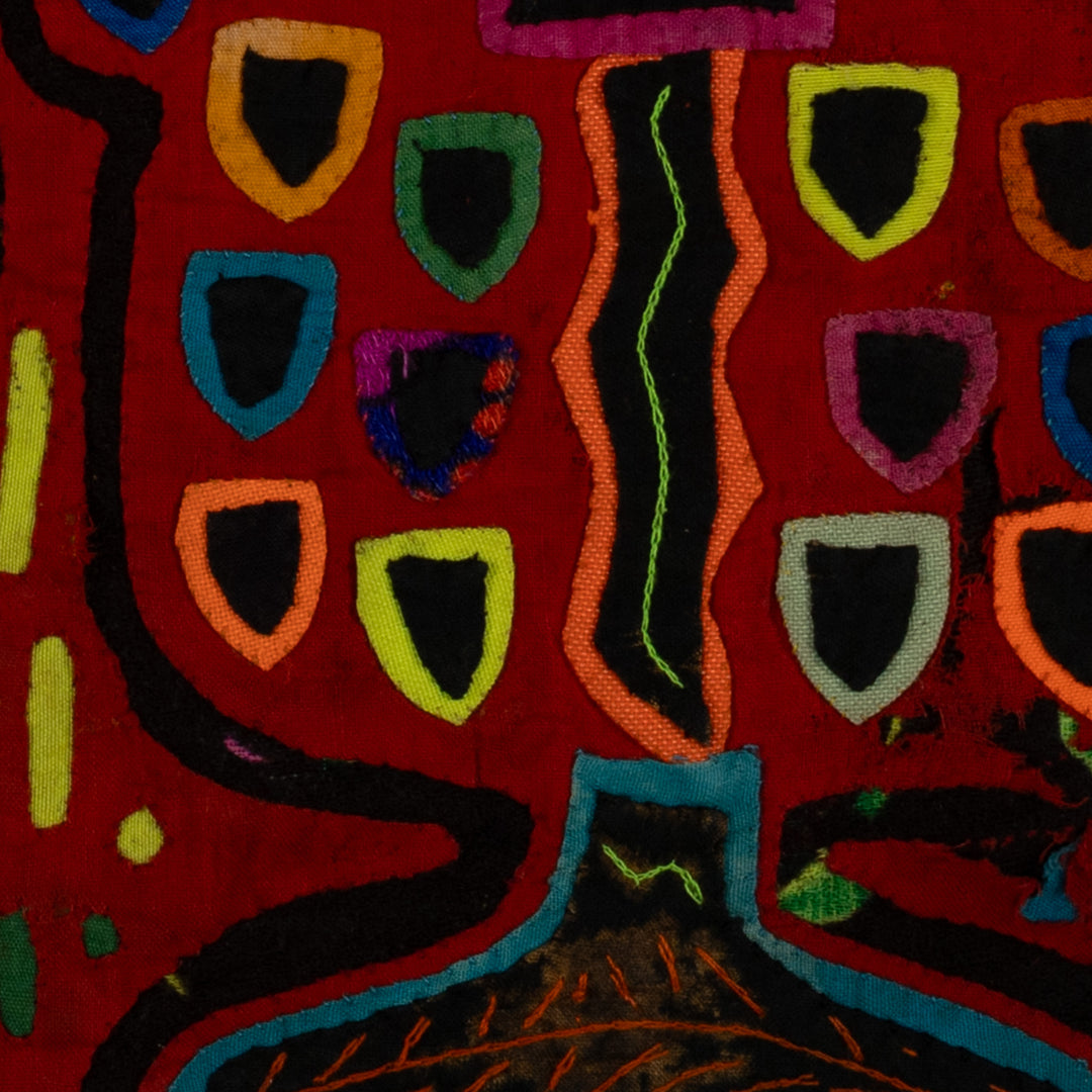 Vintage Weird Totem Pole Mola