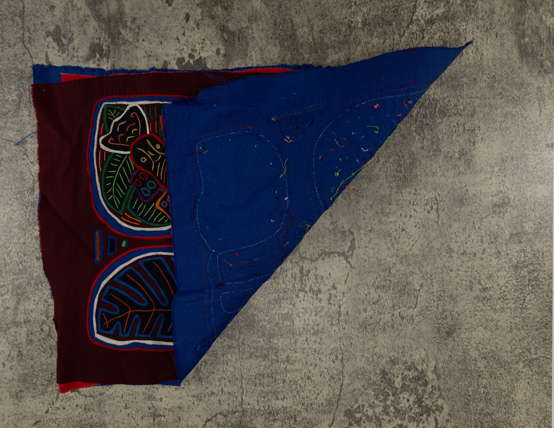 Burgundy White And Blue Bumblebee Mola