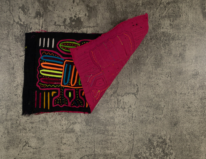 Rainbow Colors Toucan Bird Mola