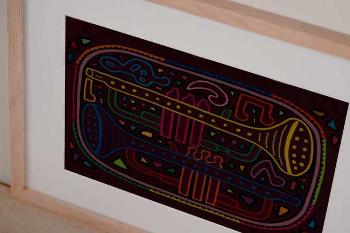 Rainbow Colors Toot Your Own Horn Mola