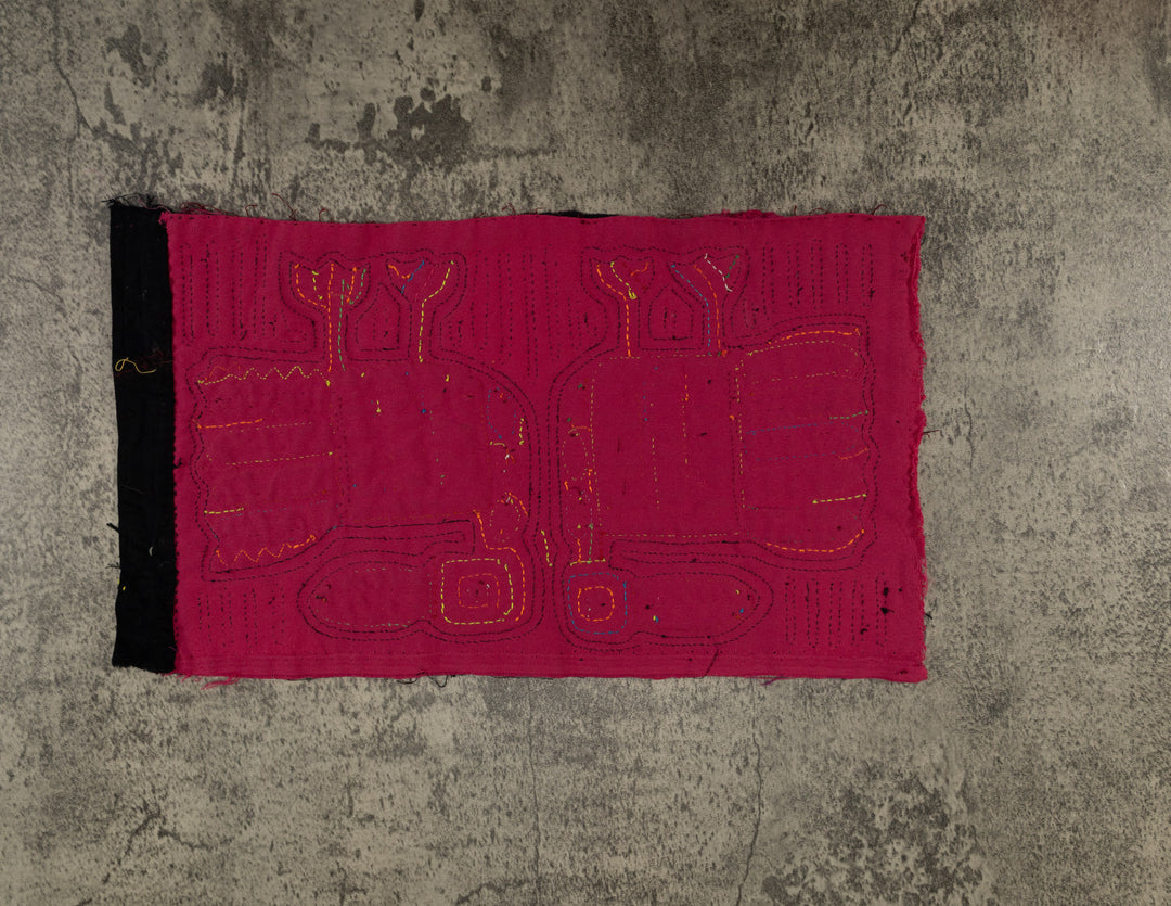 Rainbow Colors Toucan Bird Mola