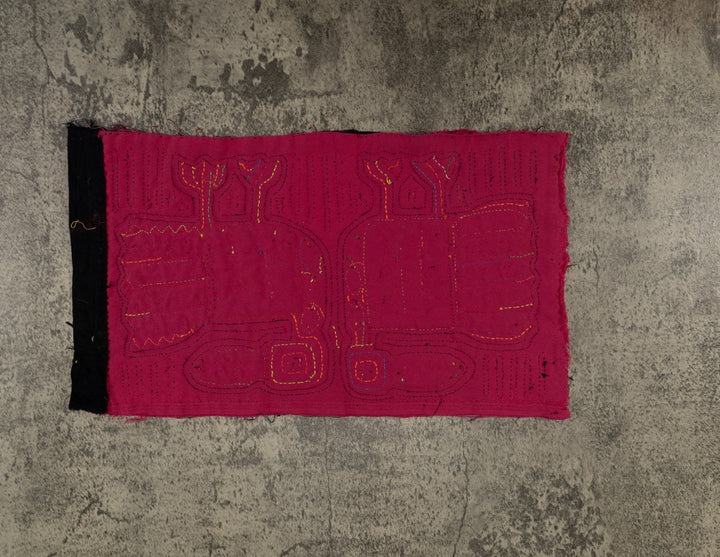 Rainbow Colors Toucan Bird Mola