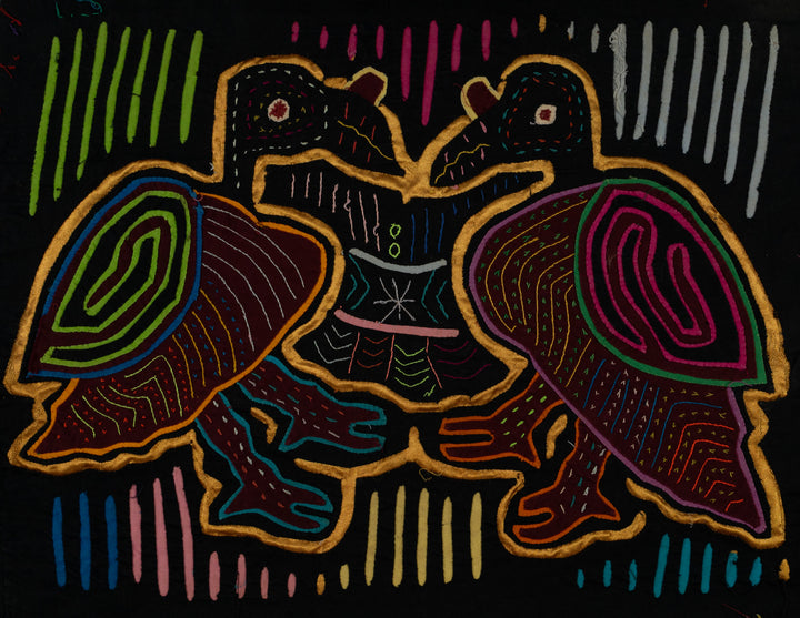 Black And Maroon Rainforest Bird Critters Mola