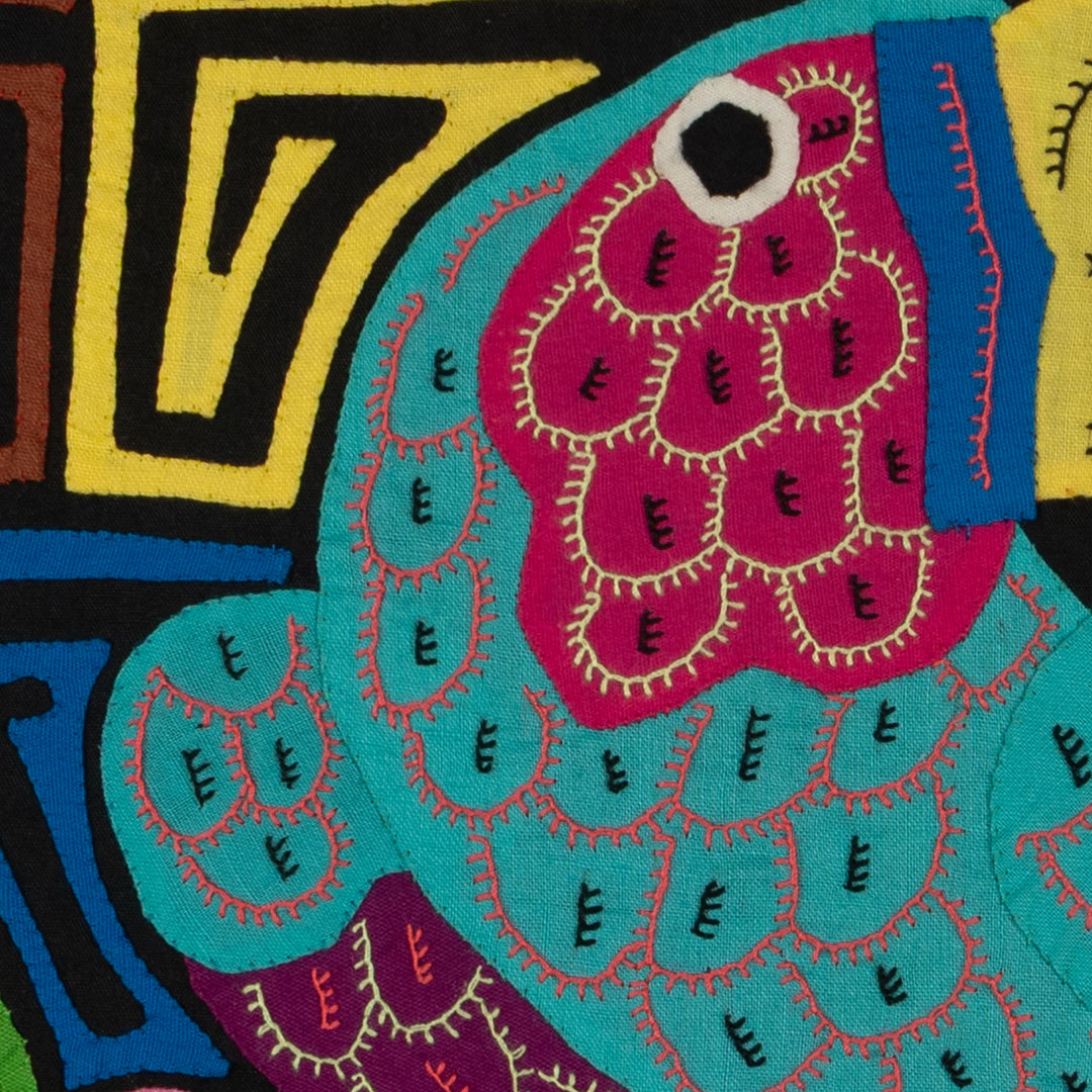 Fantasy Blue And Purple Toucan Bird Mola