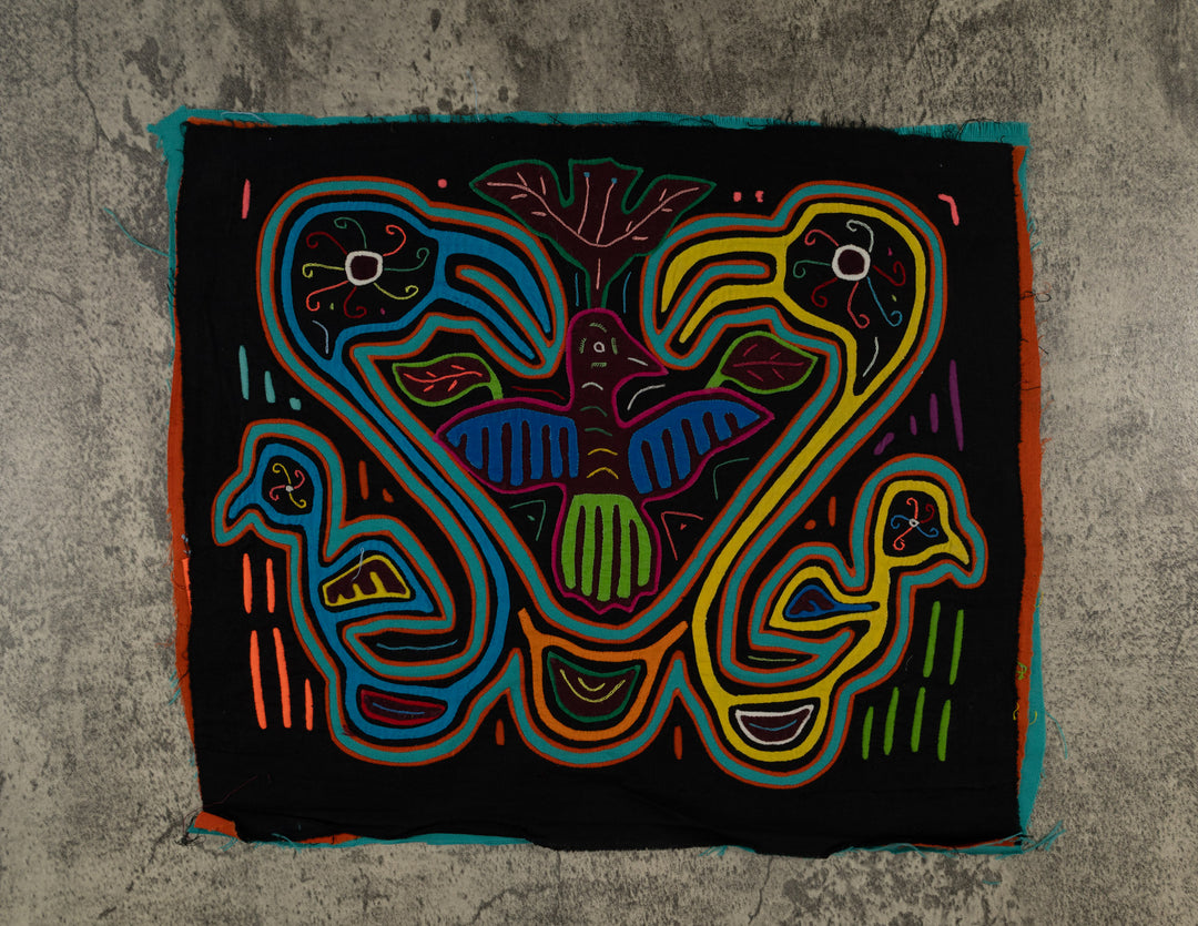 Blue And Yellow Gorgeous Bird Mola