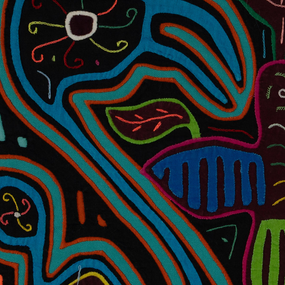 Blue And Yellow Gorgeous Bird Mola