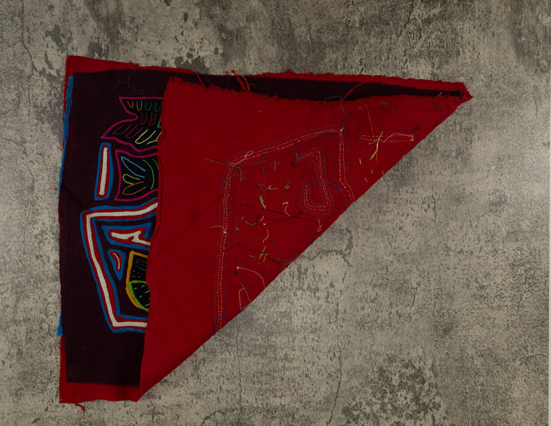 Burgundy White And Blue Ducks Mola