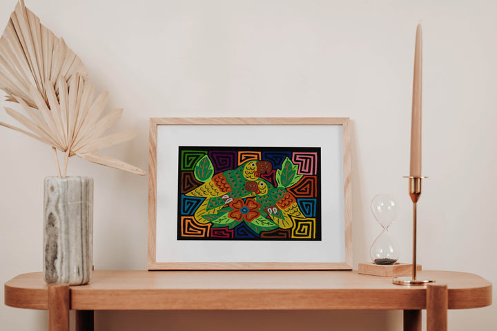 Tropical Parrot Family Mola