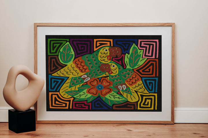 Tropical Parrot Family Mola