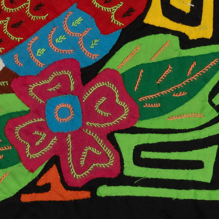 Fantasy Red Yellow And Blue Two Parrot Bird Mola