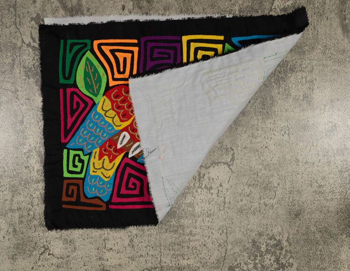 Fantasy Red Yellow And Blue Two Parrot Bird Mola