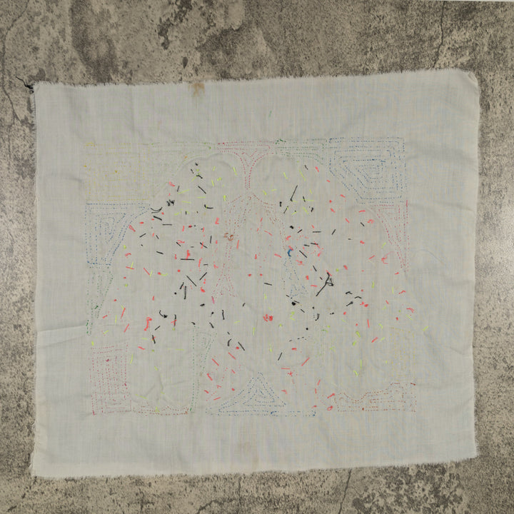 Fantasy Green And Pink Two Parrot Bird Mola