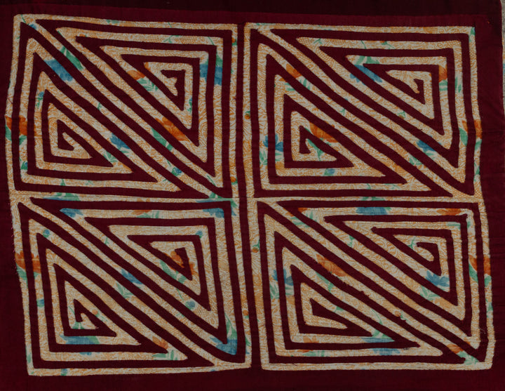 Vintage Background Material ZigZag Mola