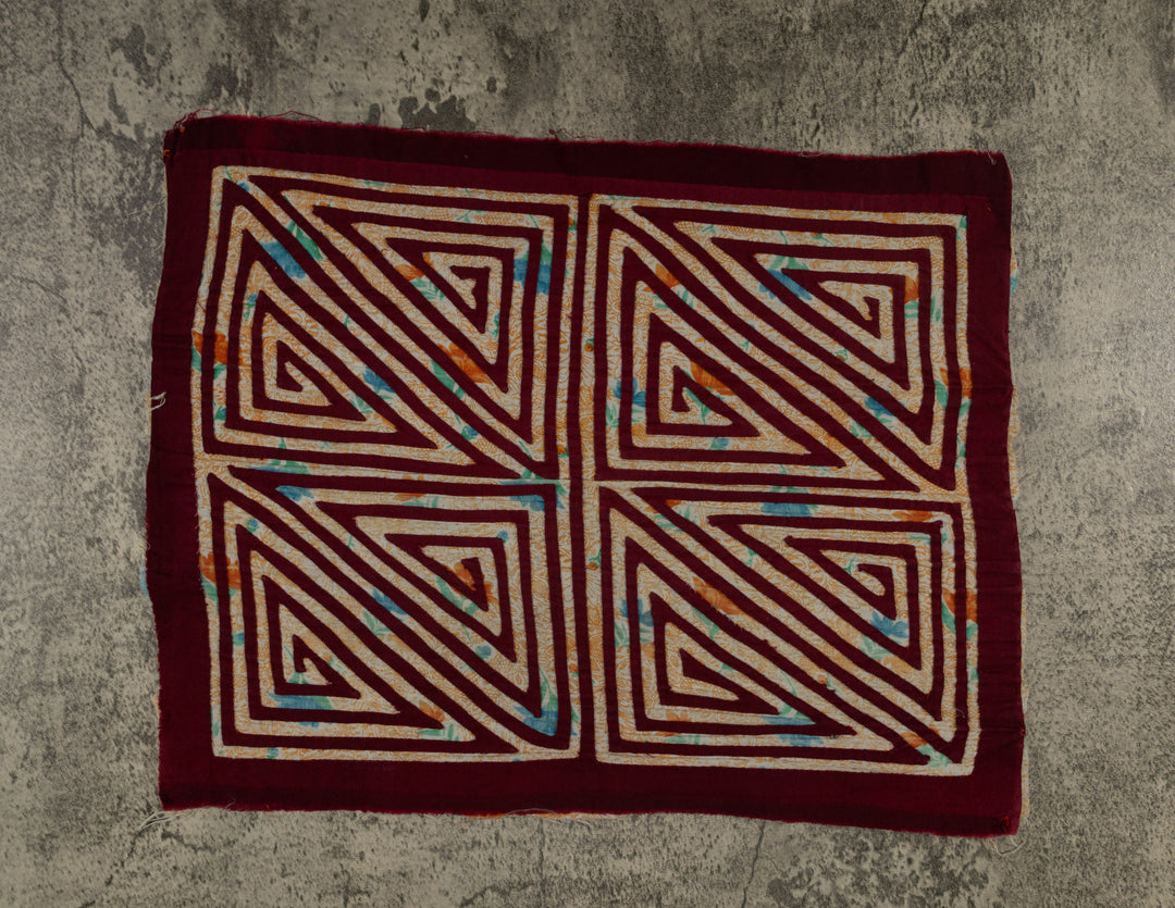 Vintage Background Material ZigZag Mola