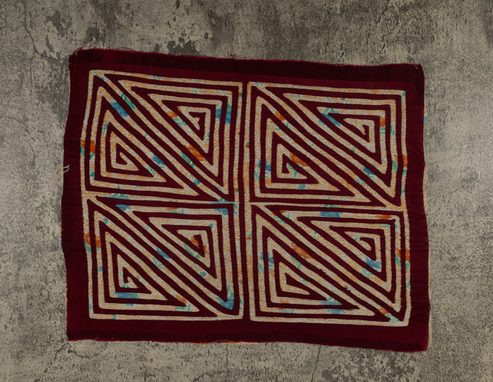 Vintage Background Material ZigZag Mola