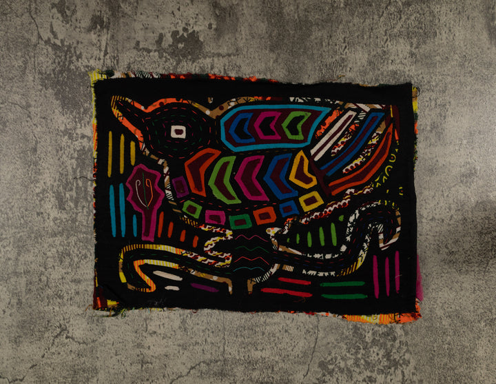 Vintage Rainbow Fancy Bird Mola