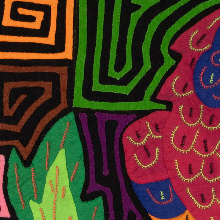 Fantasy Red Blue And Orange Toucan Bird Mola