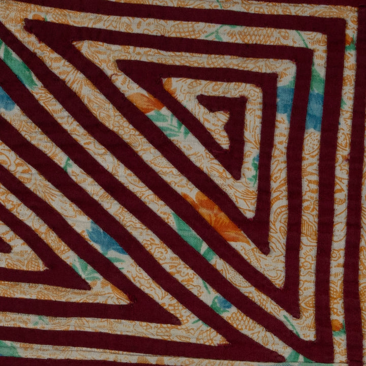 Vintage Background Material ZigZag Mola